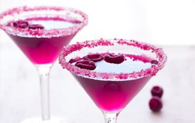 hình ảnh cocktail raspberry blush